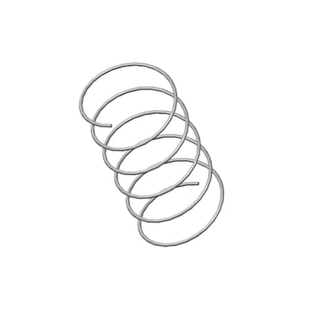 Approved Vendor Compression Spring, O= .453, L= 1.00, W= .017 G609962737